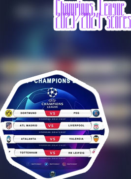 Today champions league fixtures